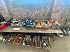 Workbench (Excludes Boxes Shown In Pictures) - (Lincolnshire)