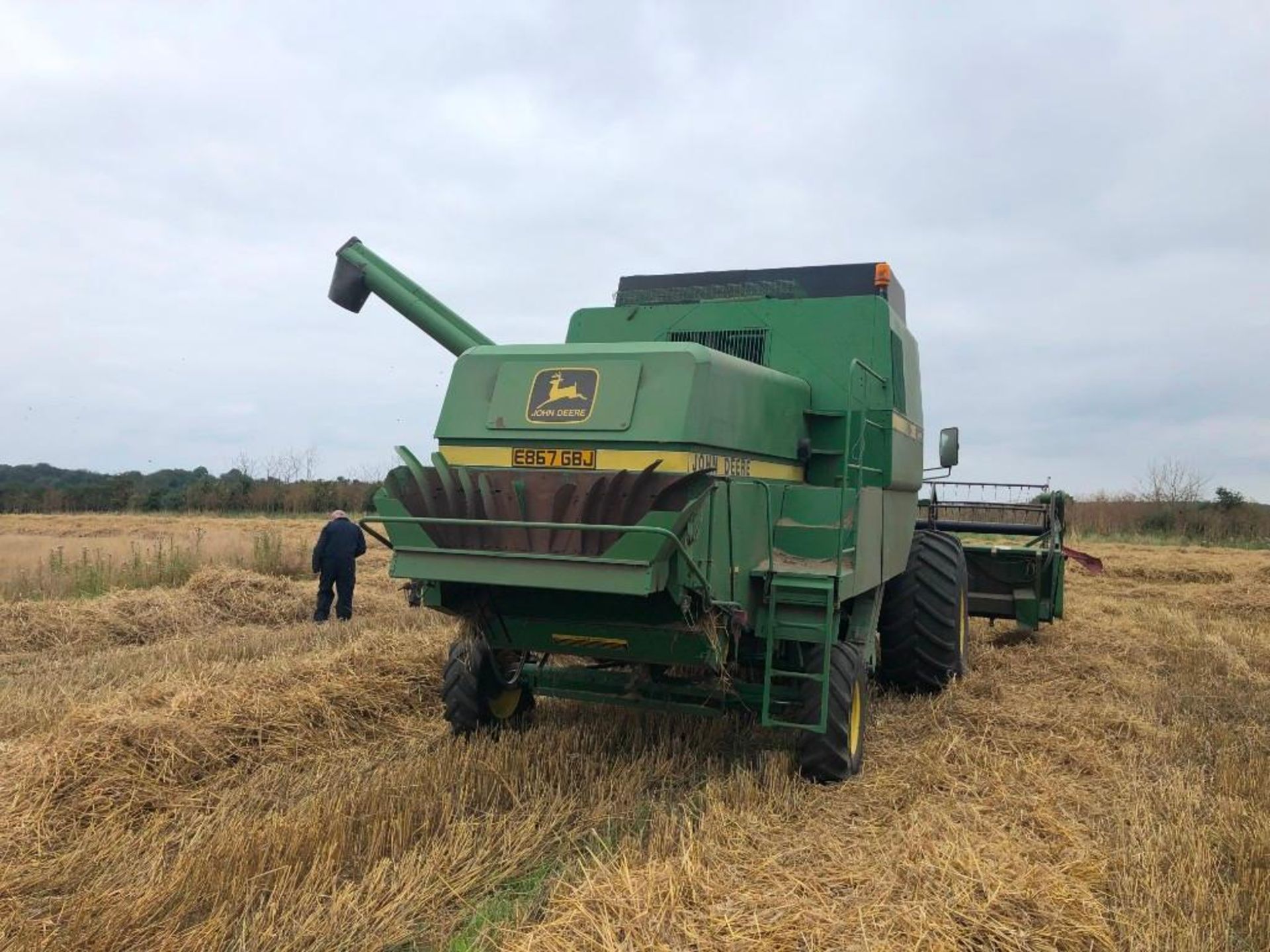 1987 John Deere 1085 Combine c/w 18ft Cut Header - (Suffolk) - Image 6 of 36