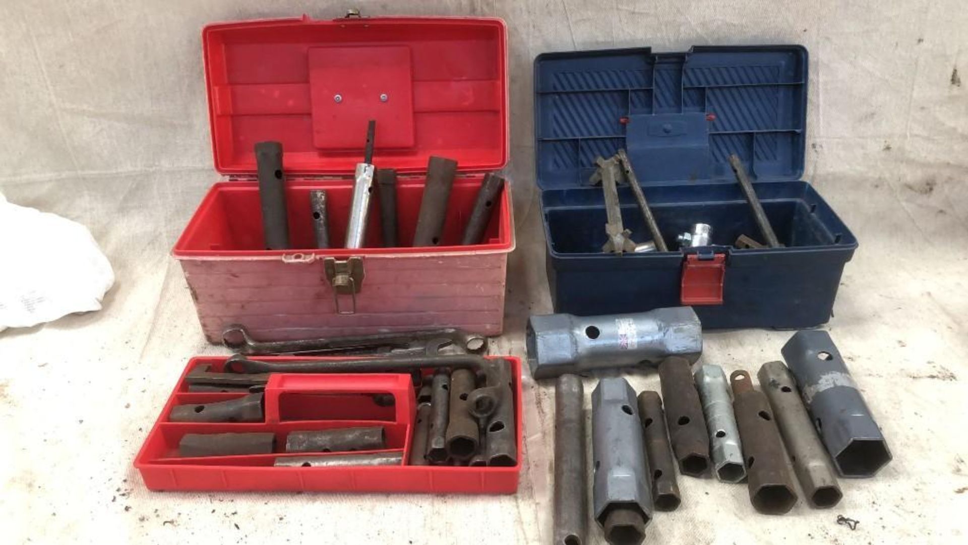 Misc. Box Spanners, Drain Plug Spanners and Qty Imperial Spanners - (Norfolk)