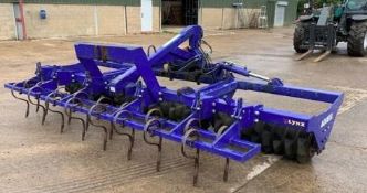 Lynx Aqueel 4STF Folding Front Tine & Rubber Press - (Norfolk)