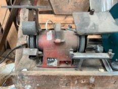 Ajax 4" Double Bench Grinder - (Norfolk)