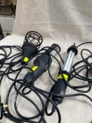 3No. Handheld Inspection Lamps - (Norfolk)