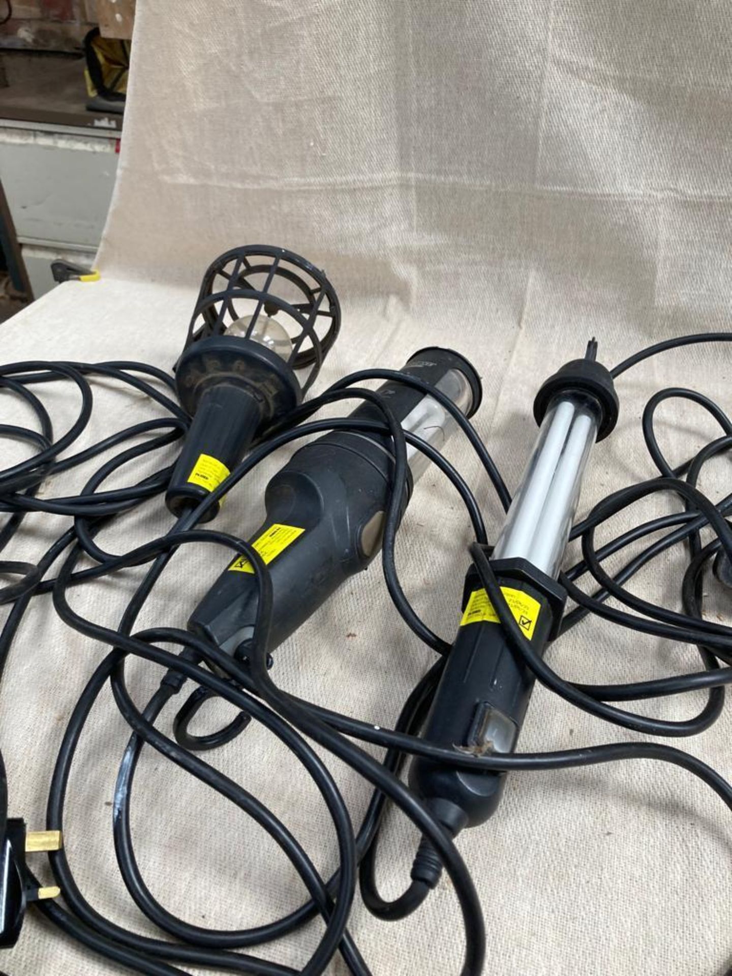 3No. Handheld Inspection Lamps - (Norfolk)