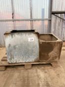 2No. Galvanised Tanks - (Lincolnshire)