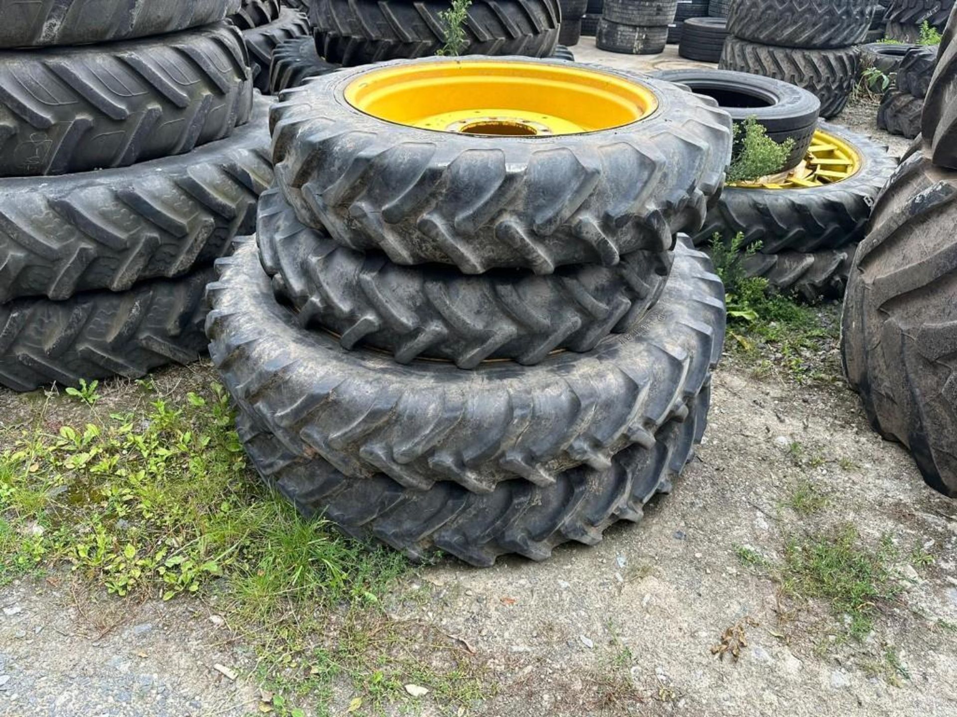 Set of 12.4R46 Alliance Tyres & 11.2R32 Alliance Tyres on 8 Stud Wheels - (Shropshire)