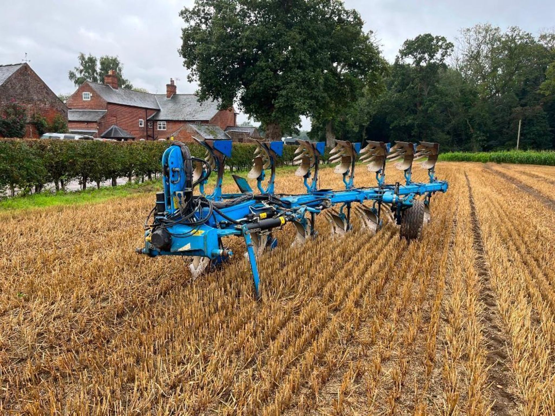 2015 Lemken Jewel 8, 6+1 Furrow Mounted Plough - Image 4 of 11