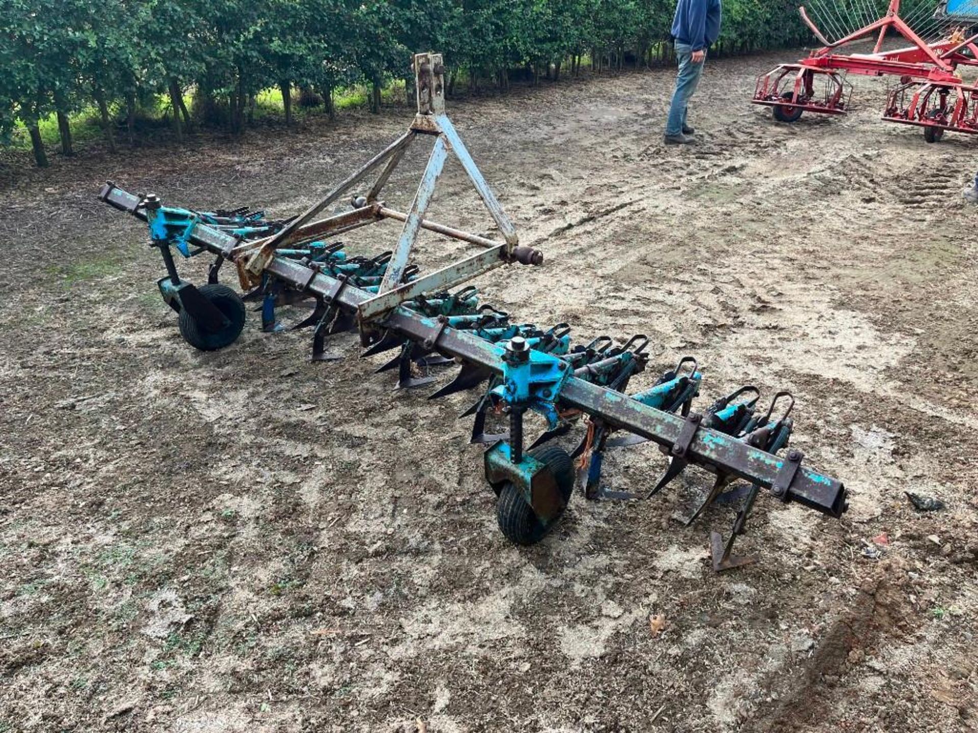 Stanhay Webb 6 Row Front Mounted Beet Hoe