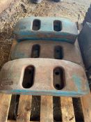 5No. Ford Wafer Weights