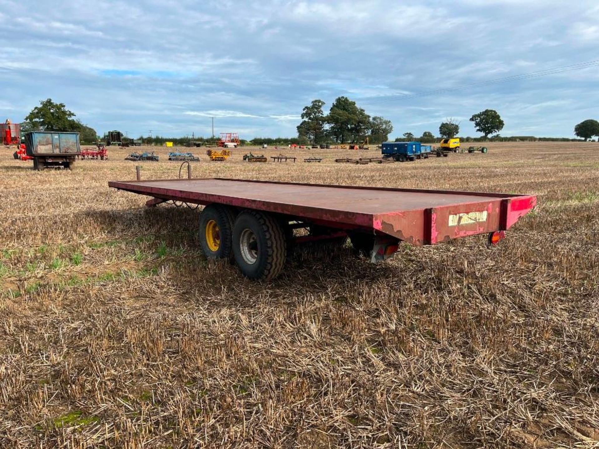 Marshall 24Ft Flat Trailer, Twin Axle - Image 4 of 4