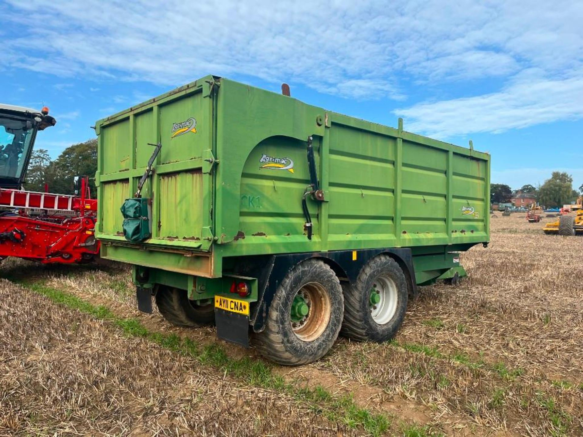 2010 Agrimac 12 - 14 Tonne Grain Trailer - Image 4 of 4