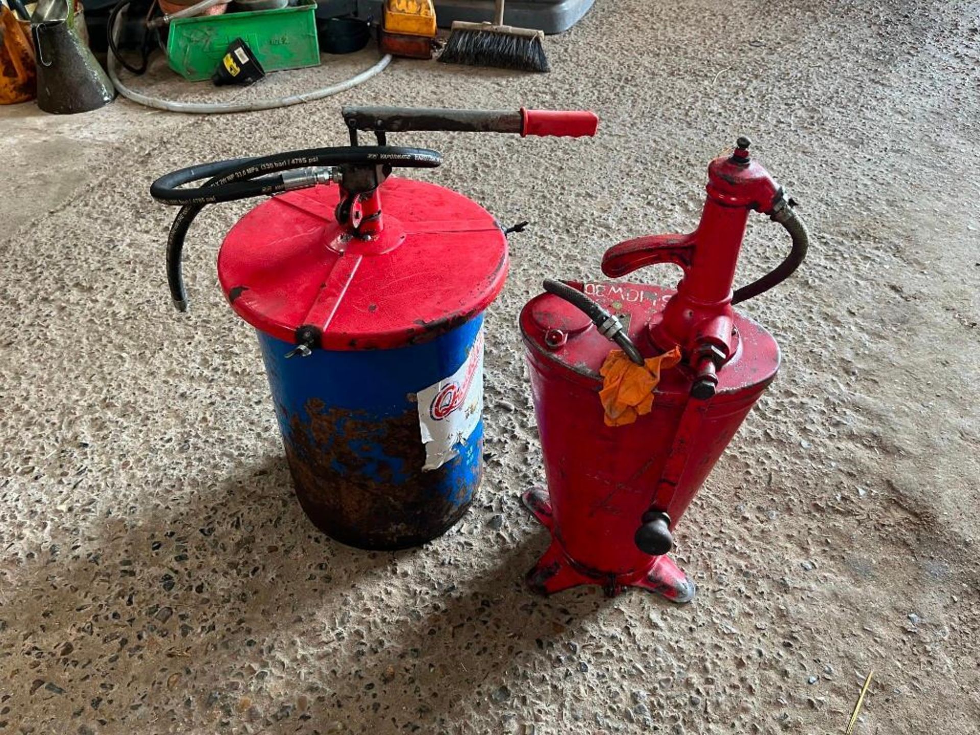 Gear Oil Pump & Grease Bucket Pump