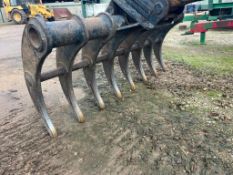 JB Equipment 1.8m Stone / Root Rake