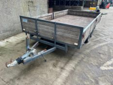 Blue Line 12ft Tandem Axle Car Trailer