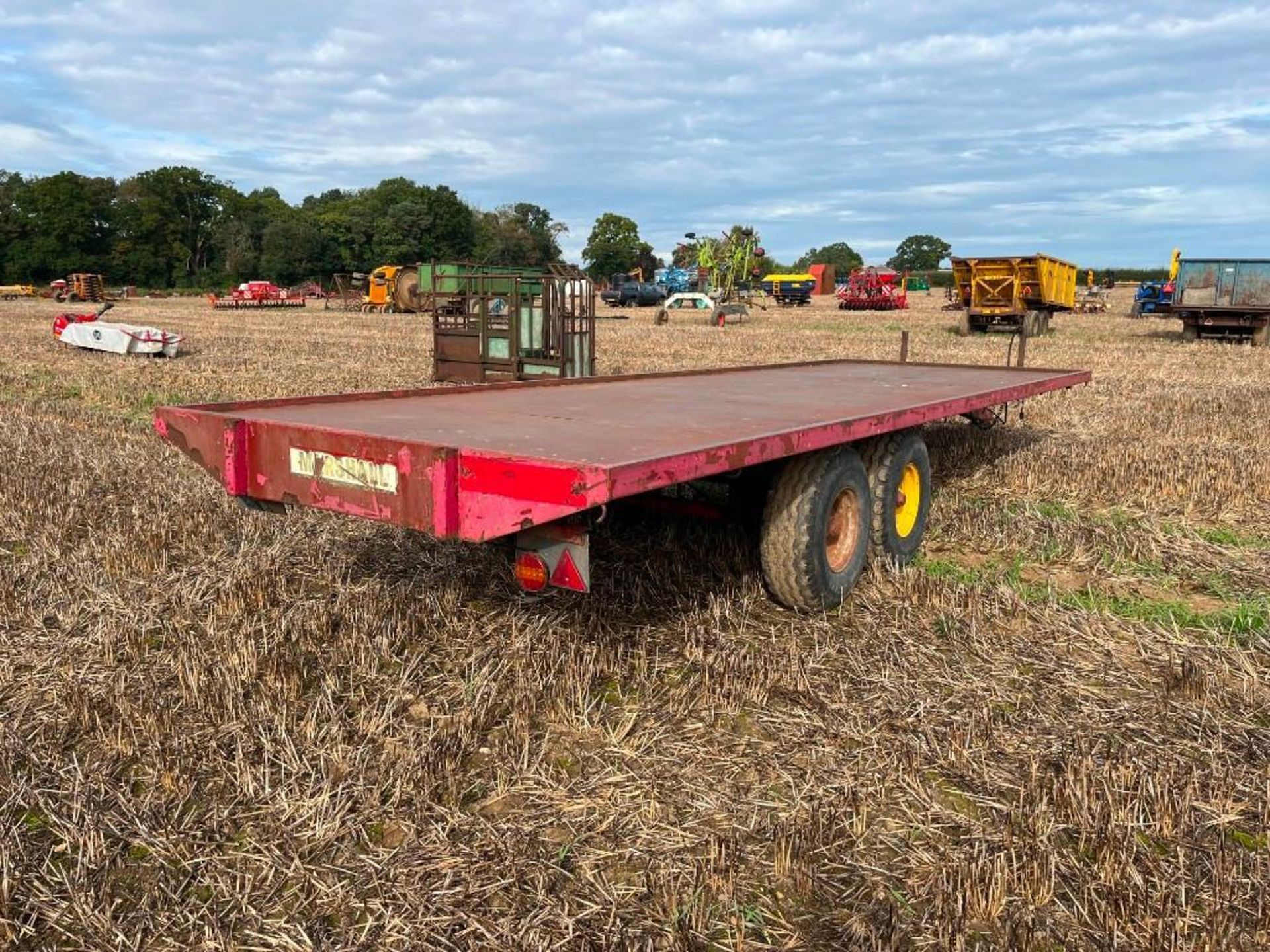 Marshall 24Ft Flat Trailer, Twin Axle - Image 3 of 4