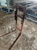 Farm-made Log Sawhorse