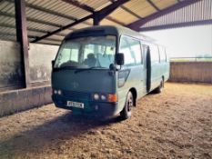 2001 Toyota Coaster Gun Bus