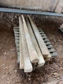 Qty Concrete Fence Posts