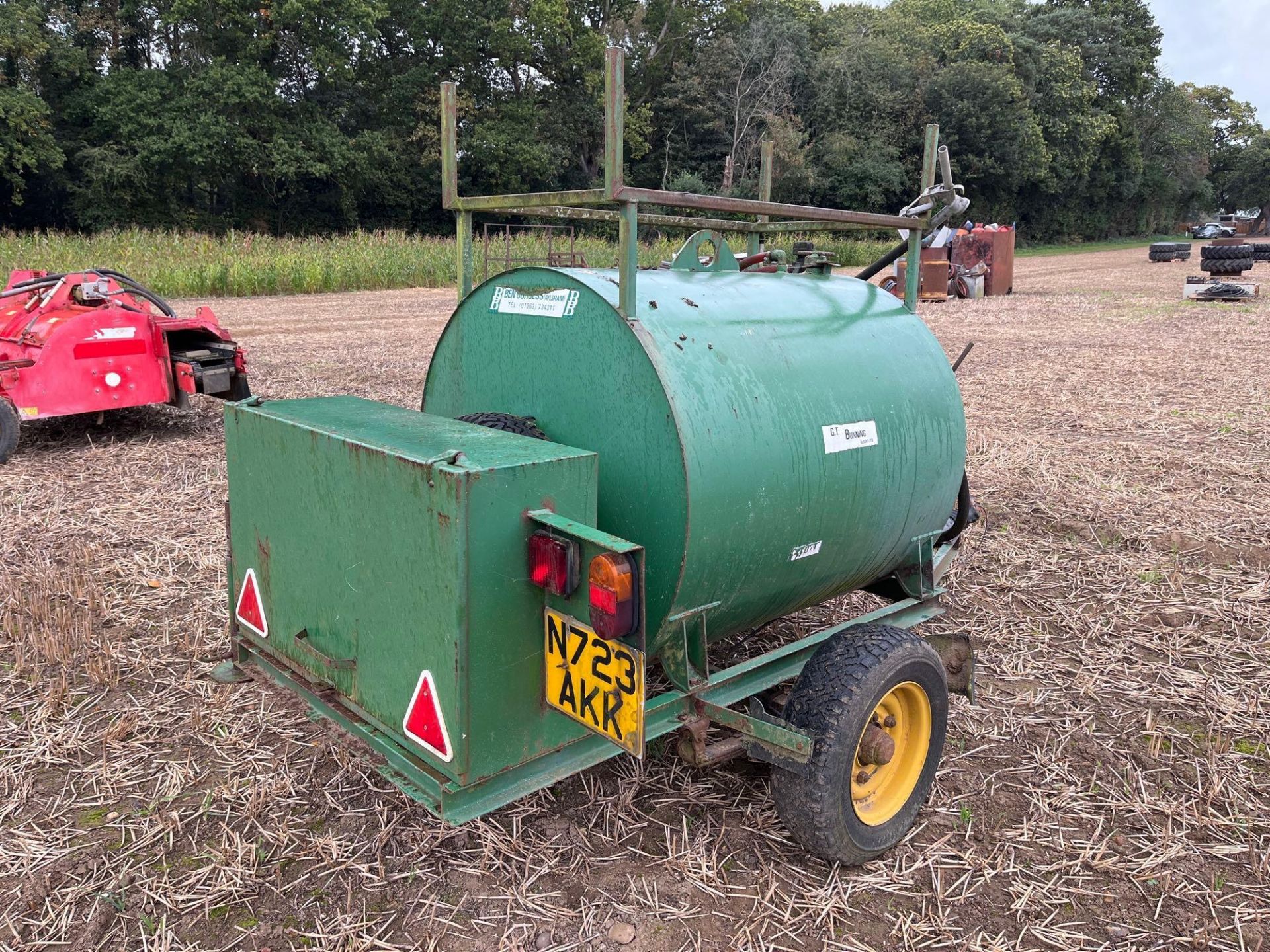 1,000 Litre Diesel Bowser - Image 3 of 5