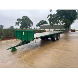 2012 Bailey 14T Flatbed Trailer