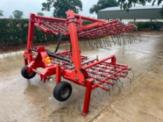 Jarmet Spring Tine Grass Harrow 5m