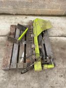 Misc Claas Combine Parts, Includes Side Knife and Bottom Step