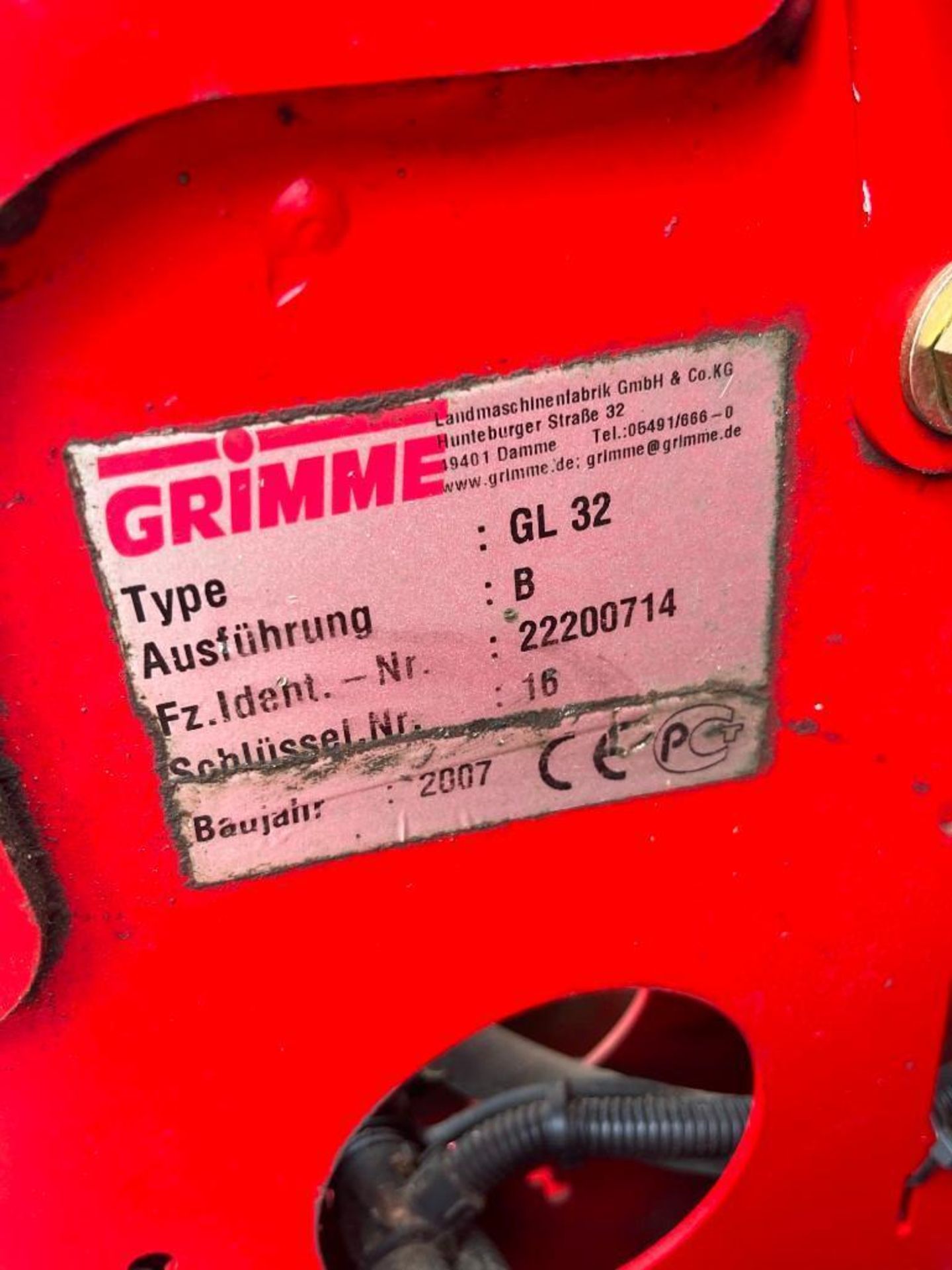 2016 Grimme GL 32B Two Row Potato Planter - Image 7 of 10