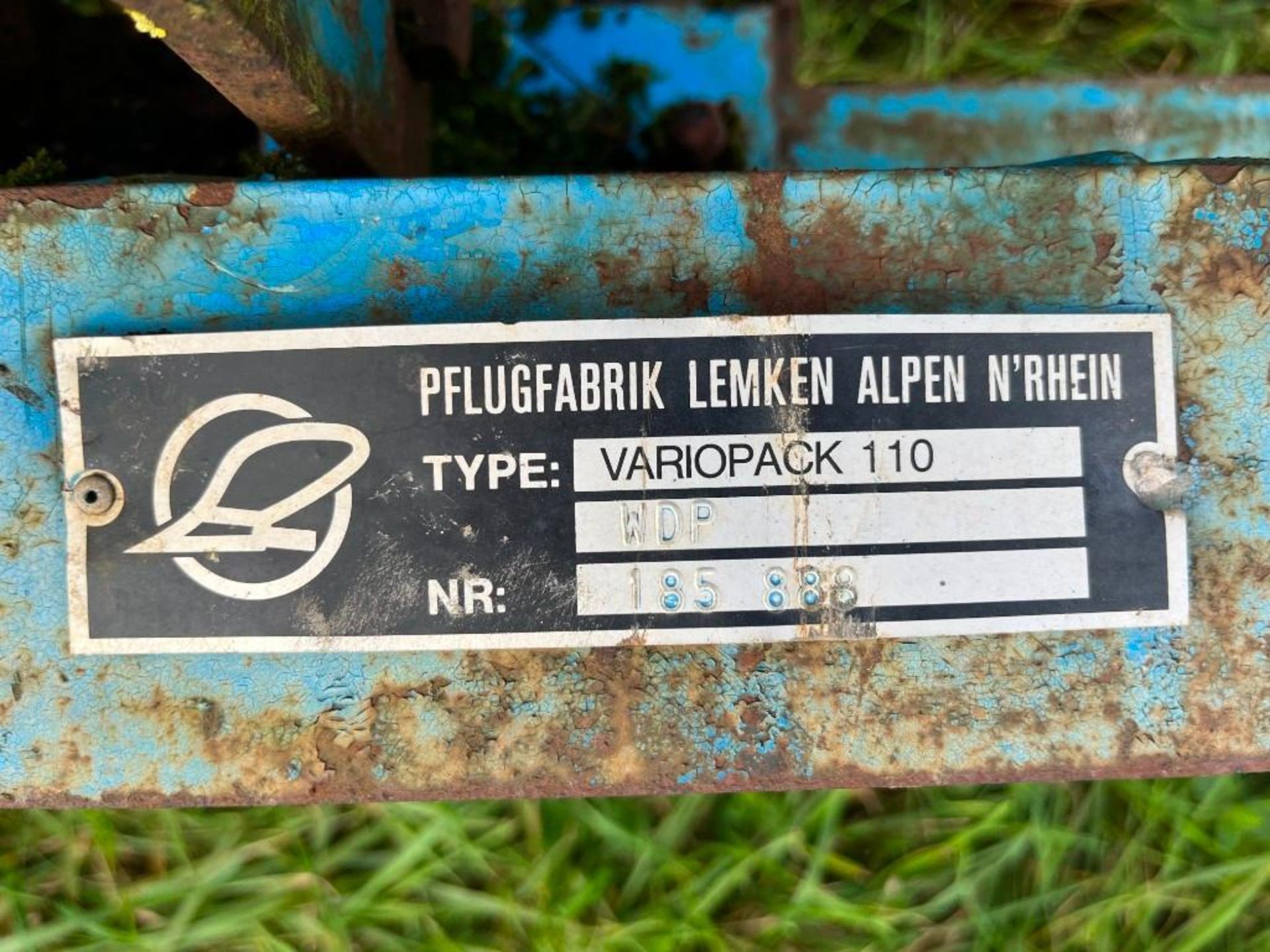 Lemken Variopack 110 Double Furrow Press 2.3m - Image 5 of 5