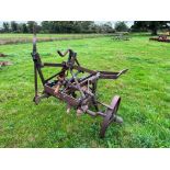 Vintage Ransomes Single Furrow Plough