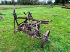 Vintage Ransomes Single Furrow Plough