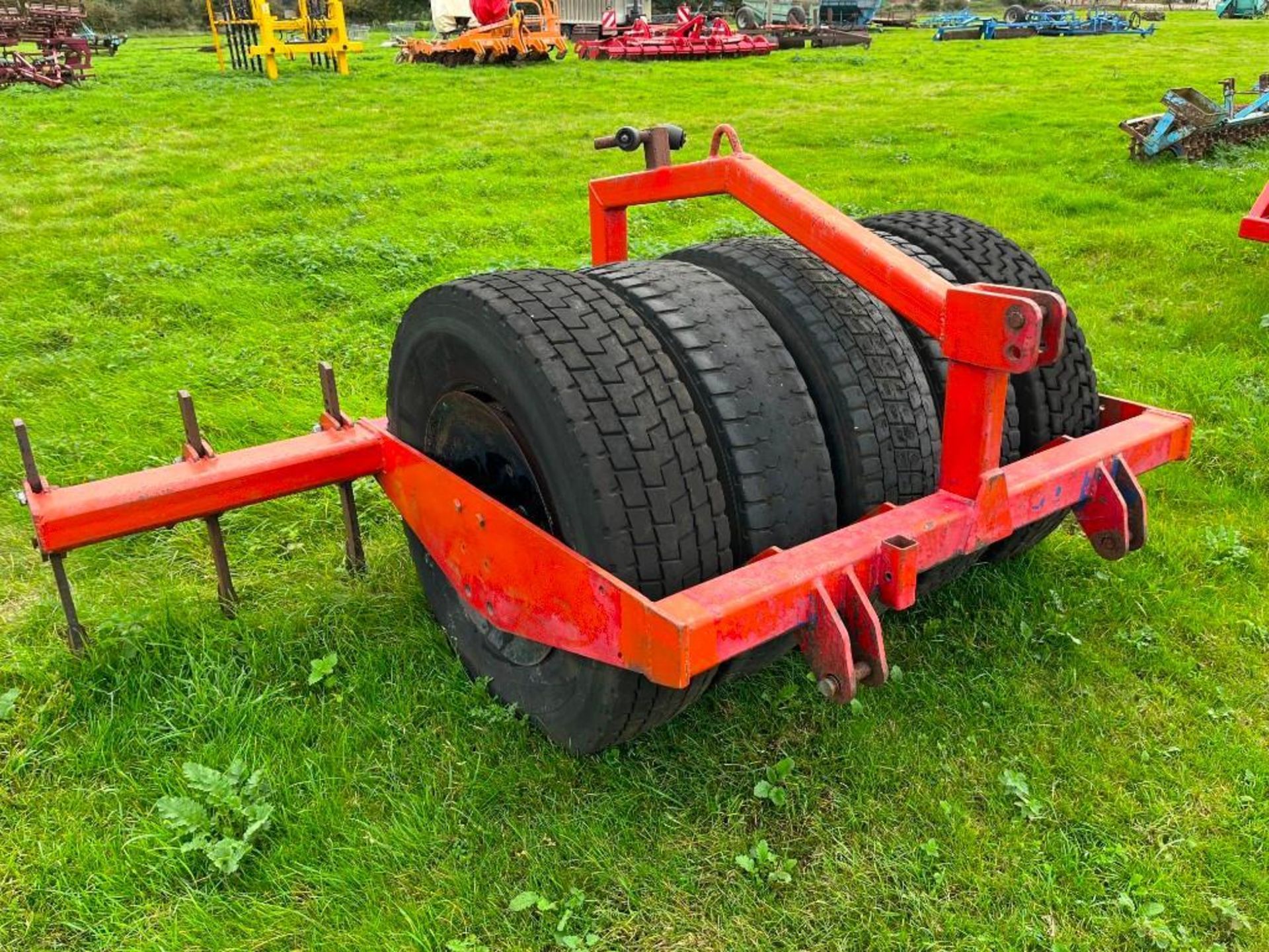 Farm-made Tyre Press 3m, Sumo Tyre Press - Image 4 of 4