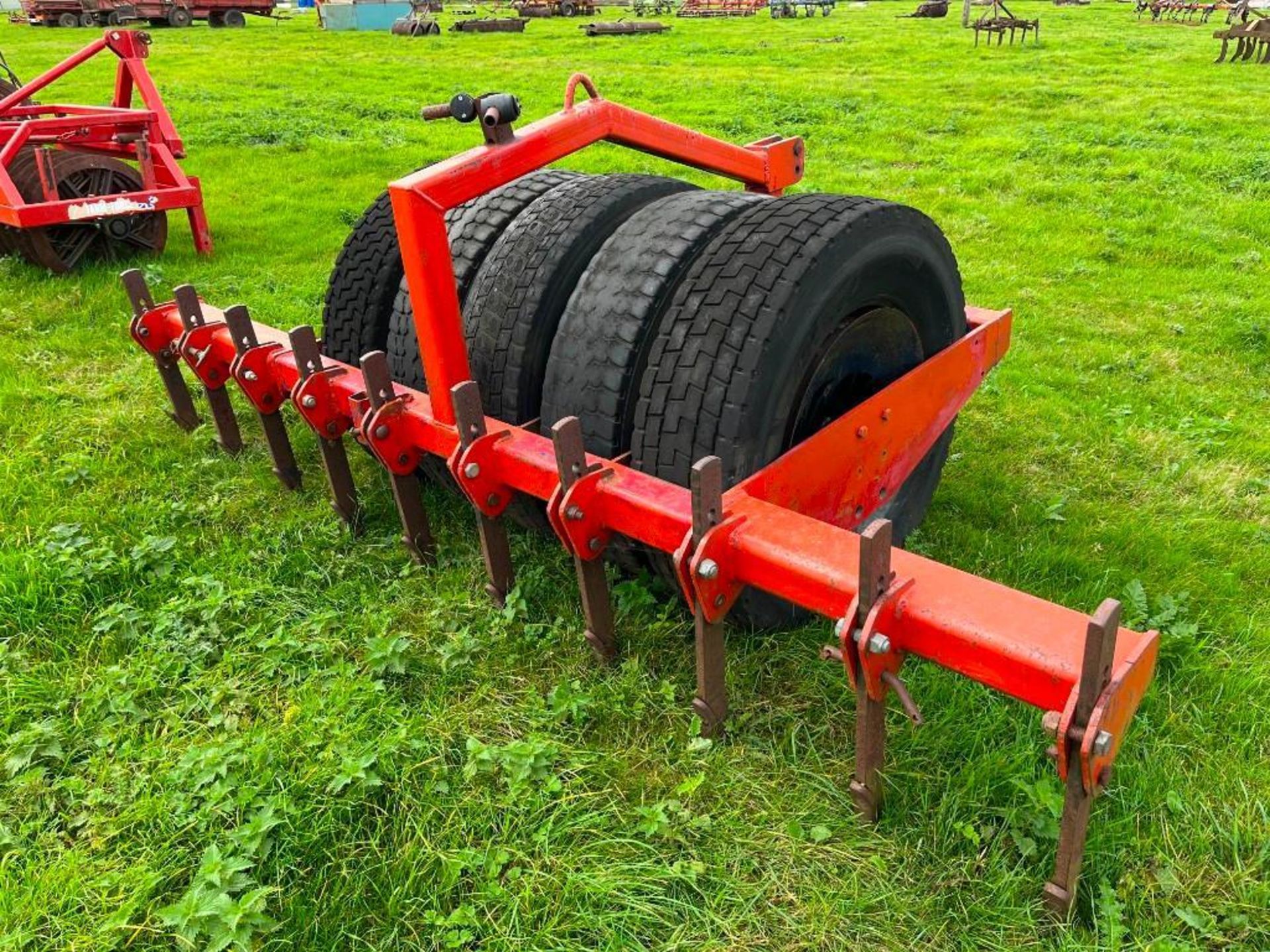 Farm-made Tyre Press 3m, Sumo Tyre Press
