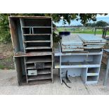 Qty Metal Cupboards & Racking