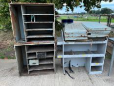 Qty Metal Cupboards & Racking