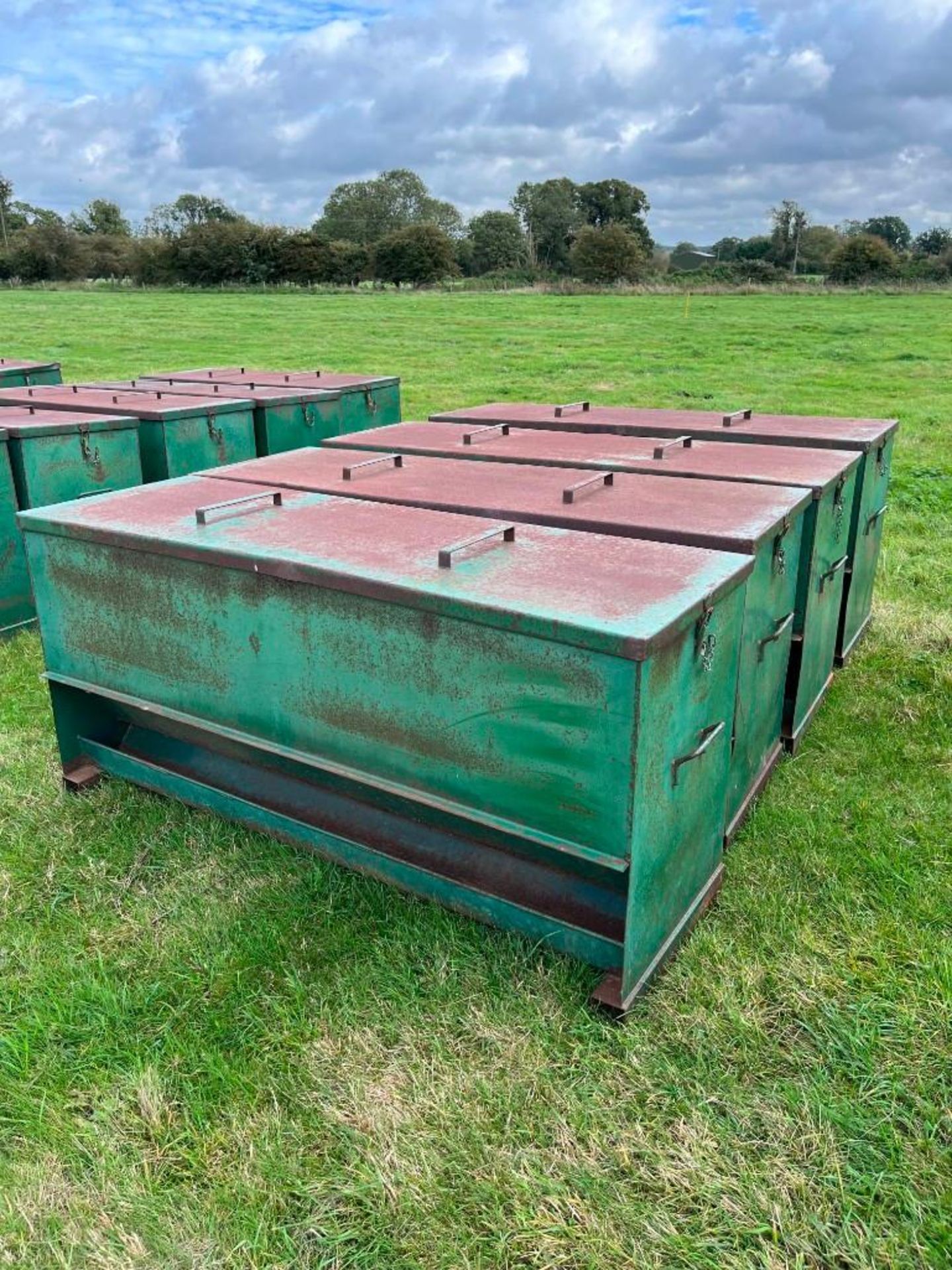 4No. Poultry Field Feeders