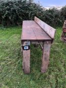 Wooden Work Bench