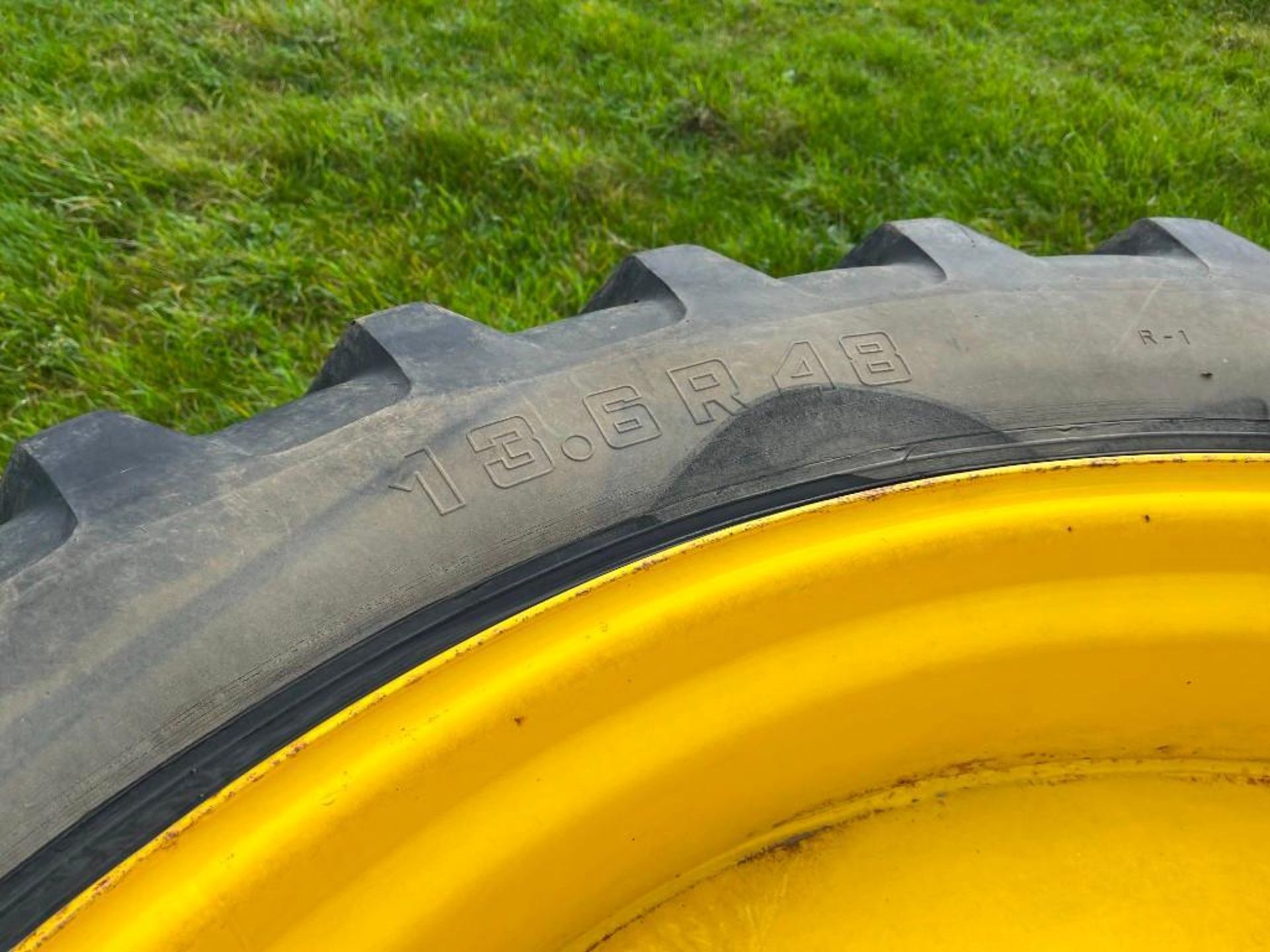 Pair of Alliance A-350 Row Crop Wheels and Tyres, Tyres: 13.6 R48 - Image 4 of 4