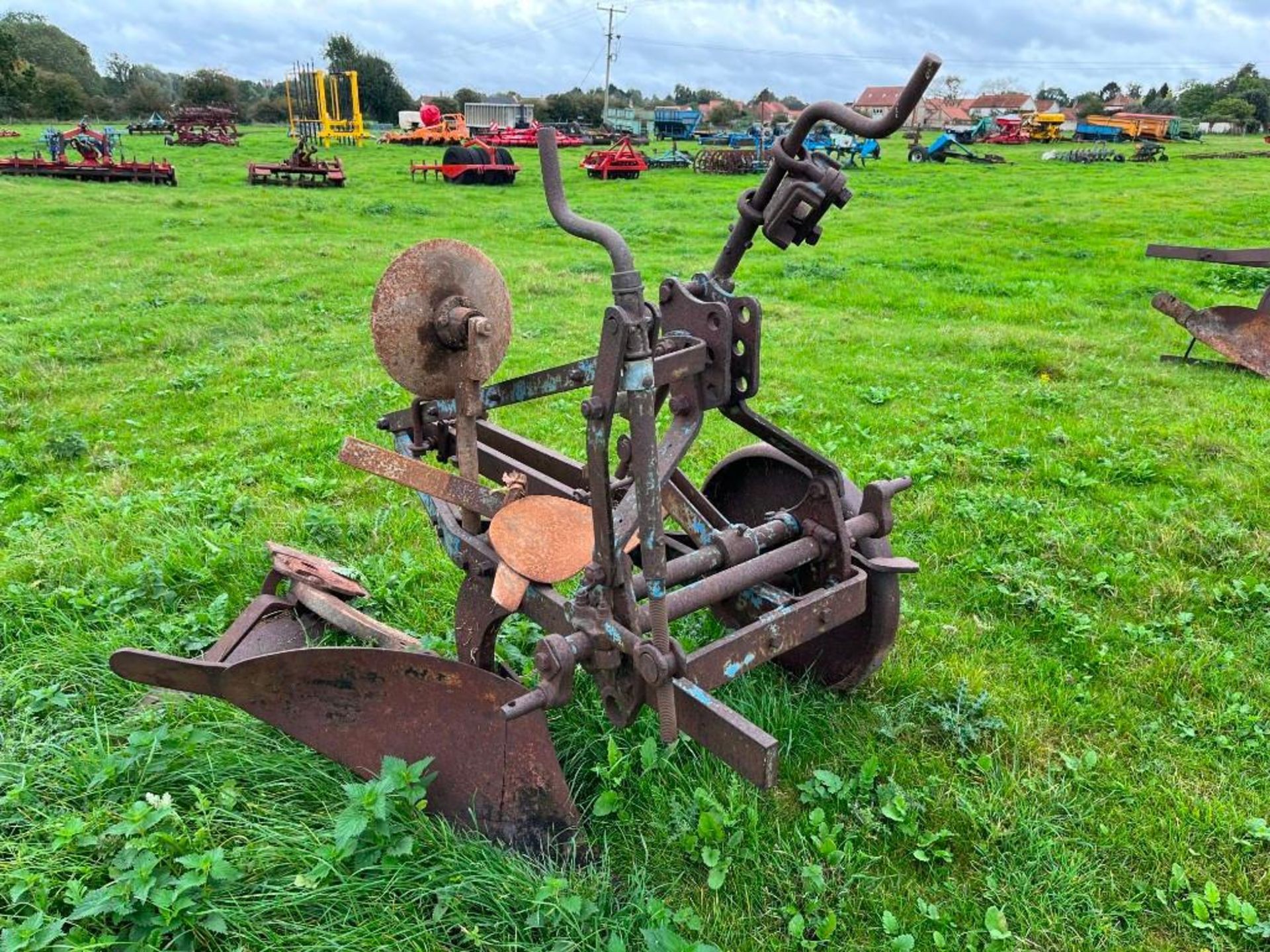 Vintage Ransomes Single Furrow Plough - Image 2 of 2