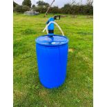 Ad-Blue Tank and Hand Pump