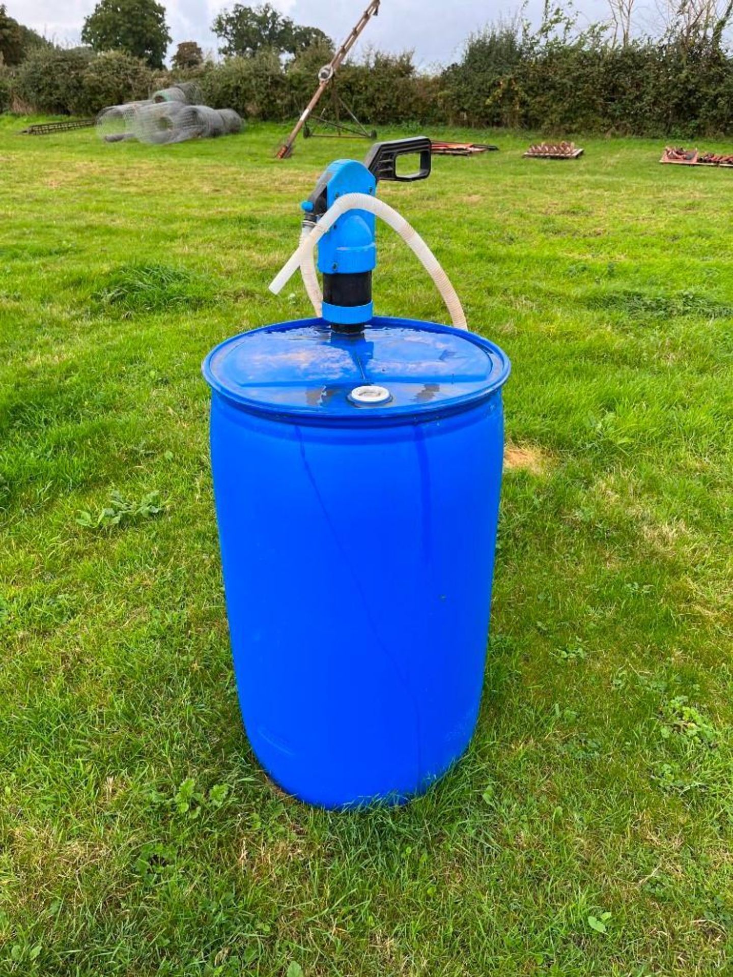 Ad-Blue Tank and Hand Pump