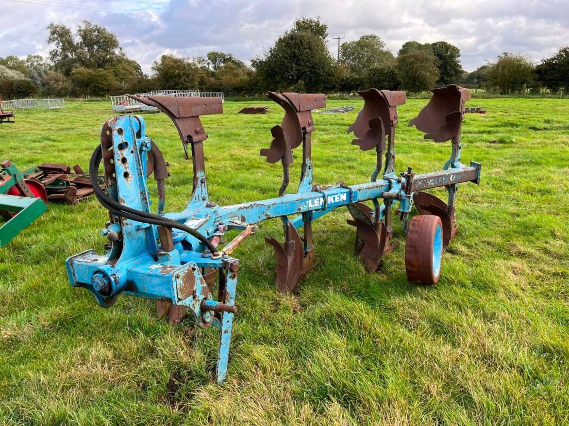 1985 Lemken Opal 110 4 Furrow Plough