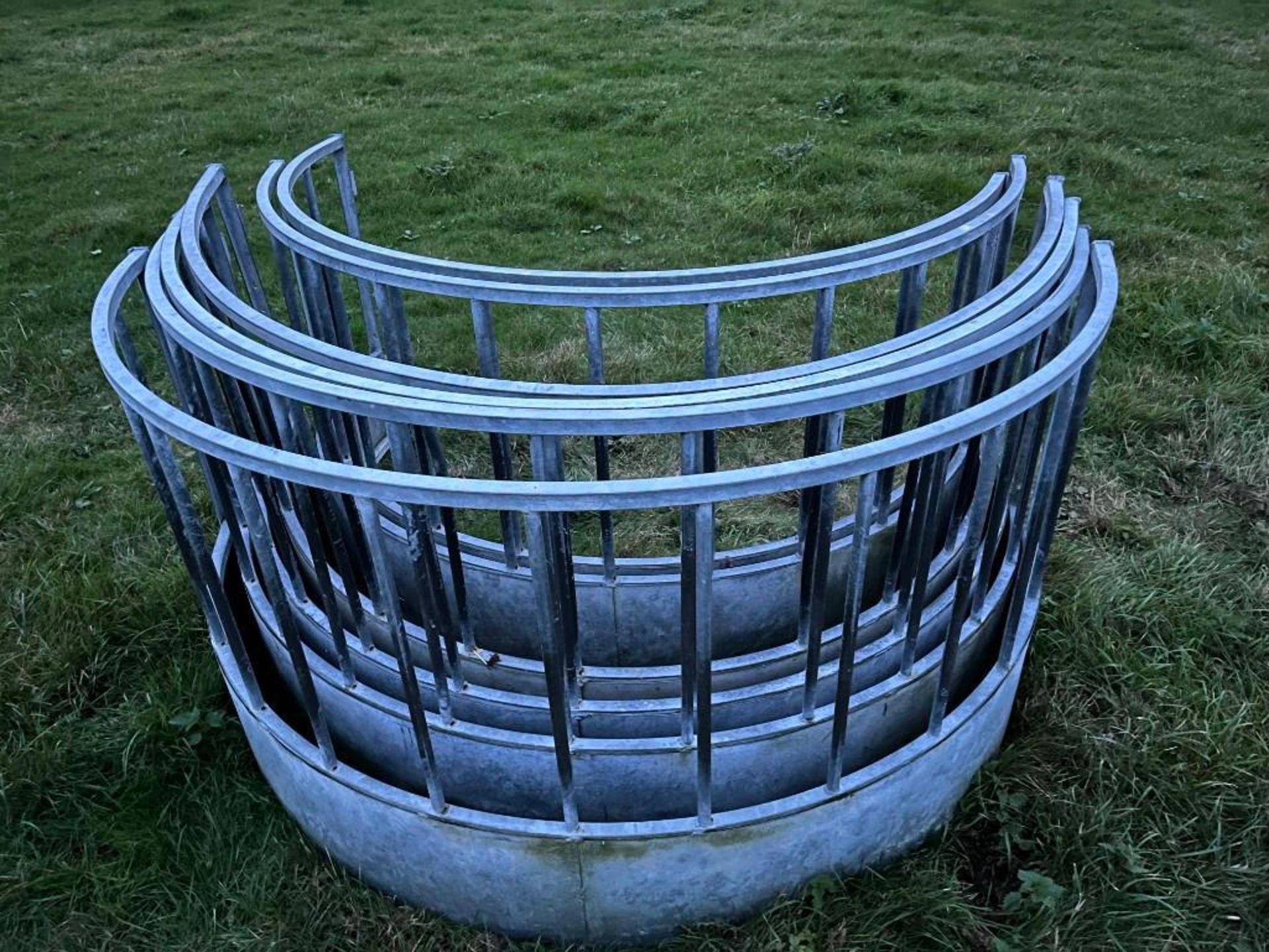 3No. Sheep Ring Feeders with Pins