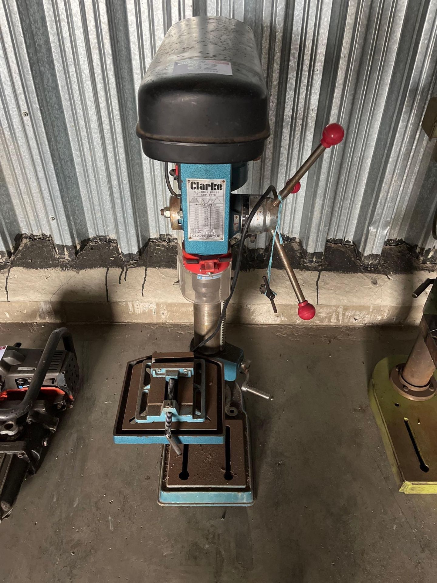 Clarke Pillar Drill, Single Phase