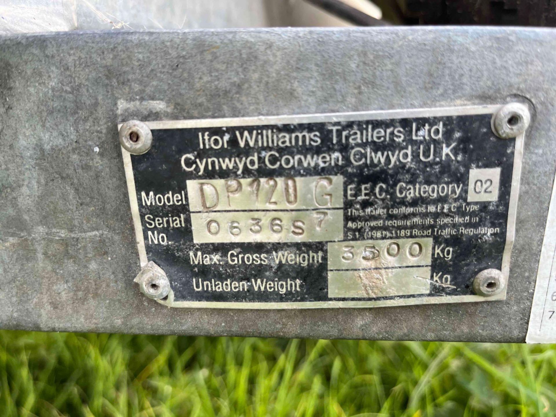 Ifor Williams DP120G Livestock Trailer - Image 7 of 8