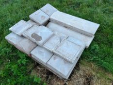 1No. Pallet of Concrete Coping Stones