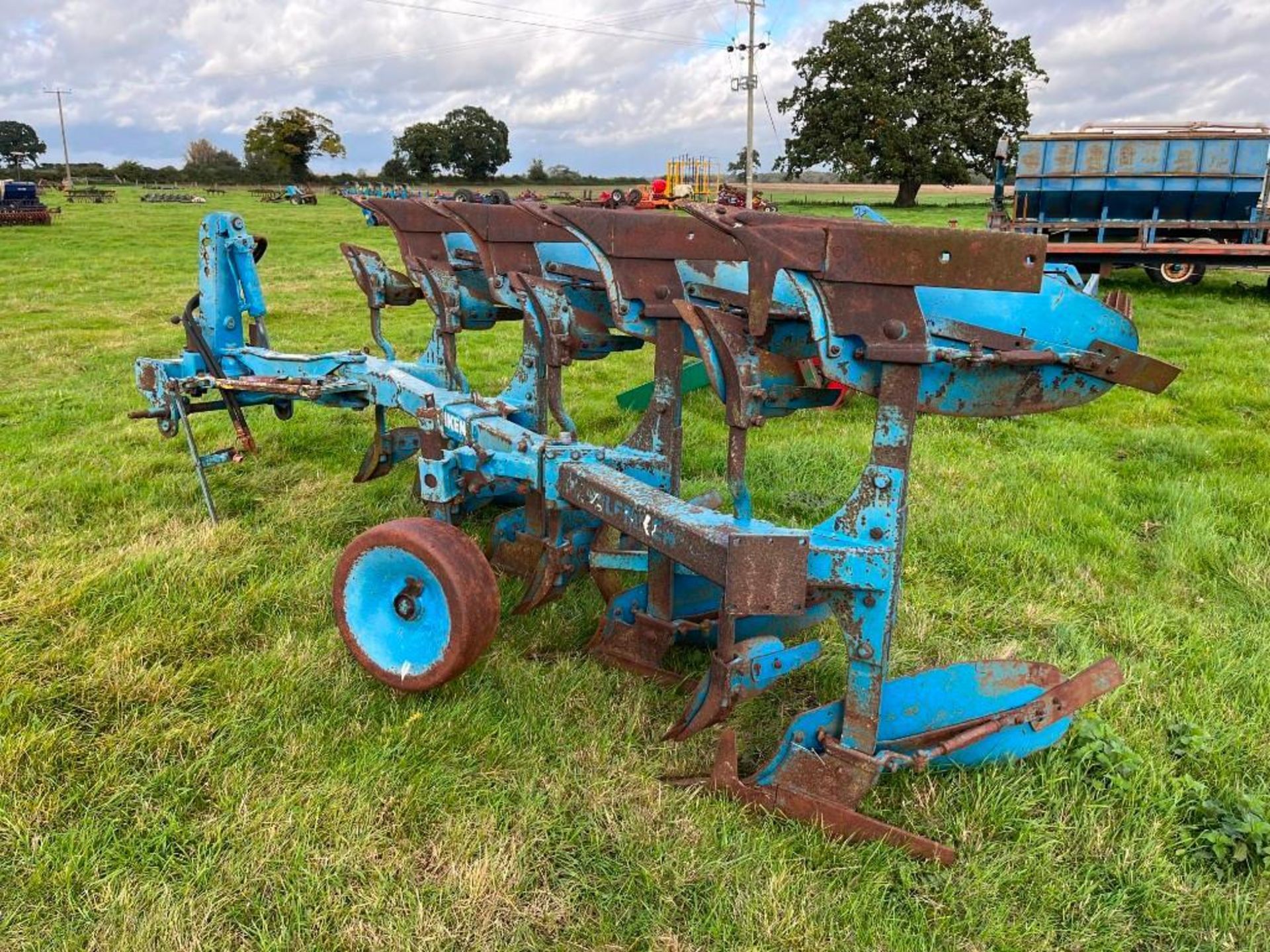 1985 Lemken Opal 110 4 Furrow Plough - Image 3 of 5