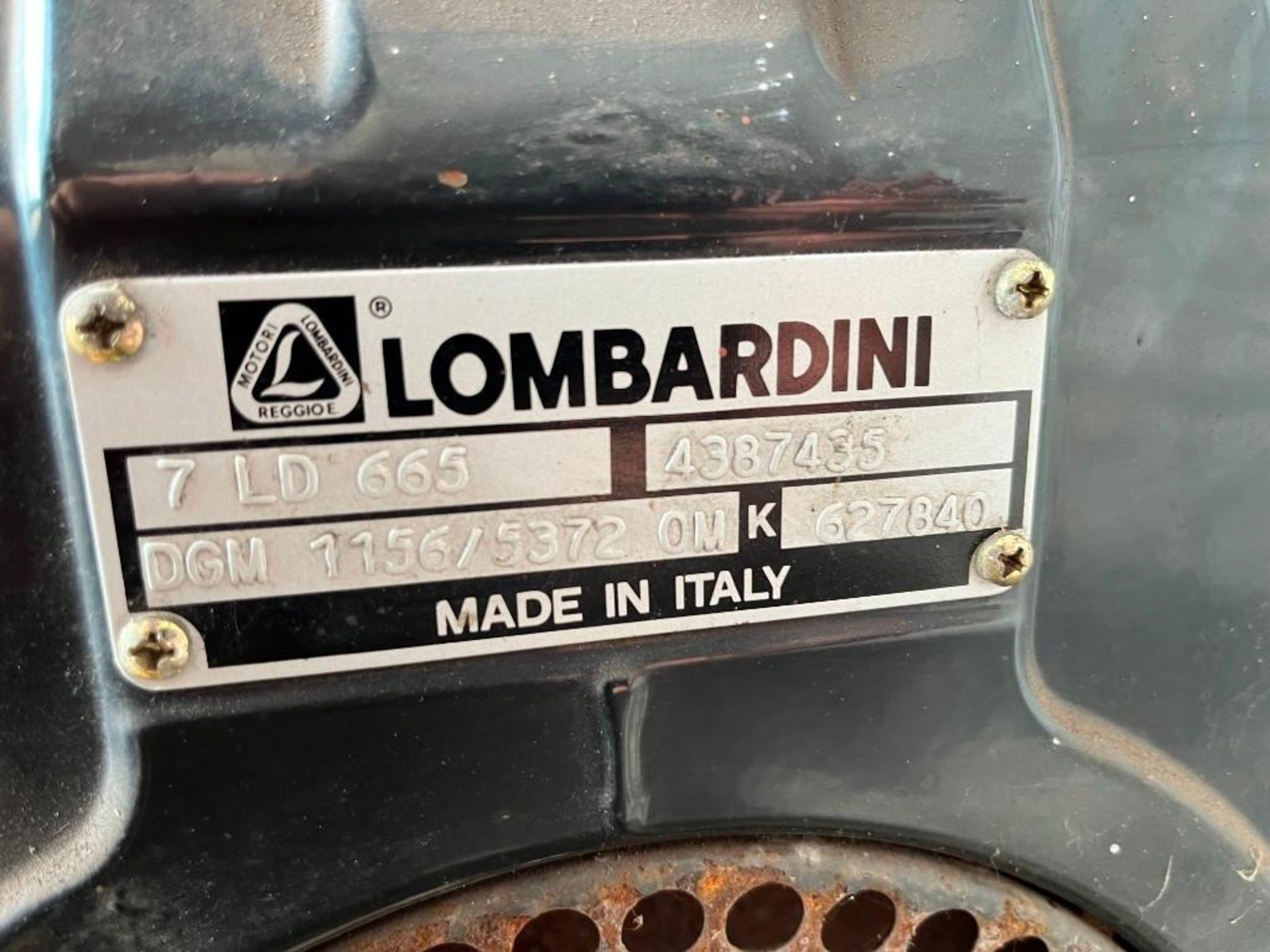 Lombardini LD665 Single Cylinder Stationary Engine, Diesel - Image 2 of 2