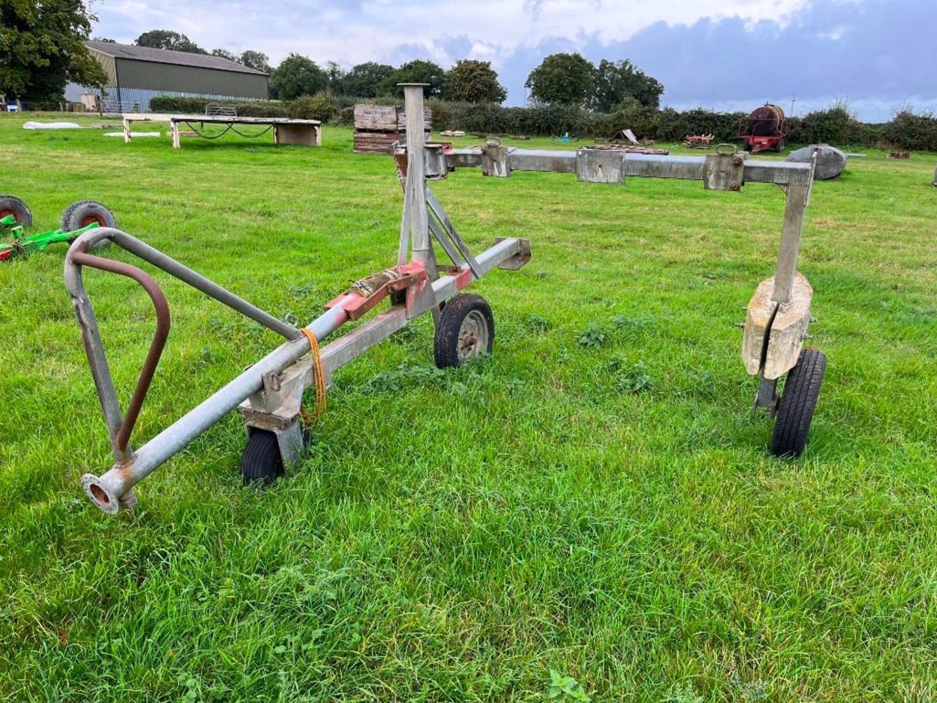 Javelin Irrigation Rain Gun Trolly Excludes Raingun