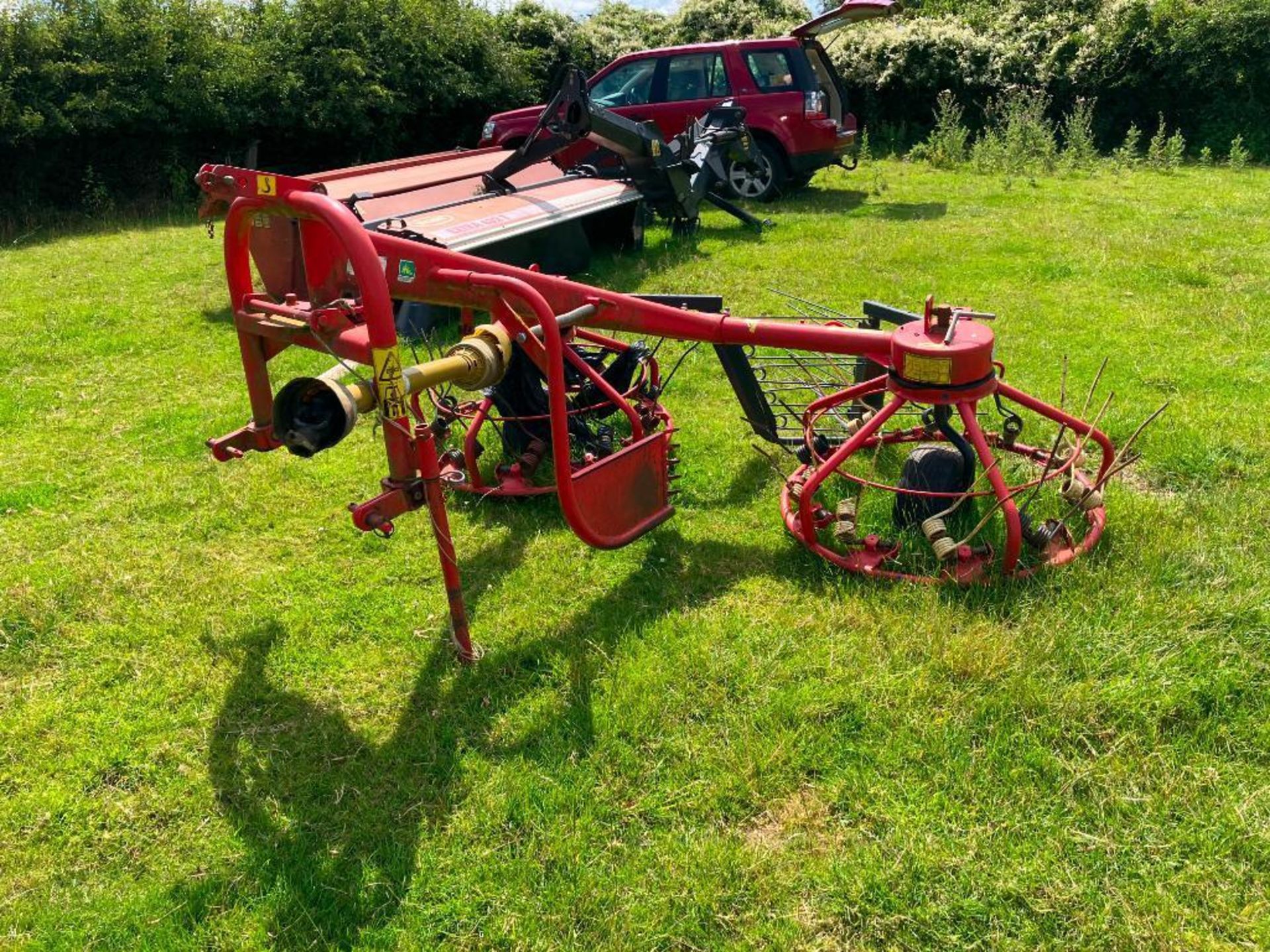 2009 Mesko-Roll Z275 twin rotor haybob, linkage mounted. Serial No: 09535 - Image 7 of 9