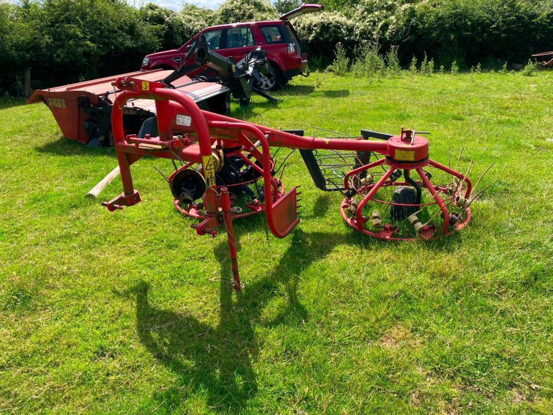 2009 Mesko-Roll Z275 twin rotor haybob, linkage mounted. Serial No: 09535 - Image 8 of 9