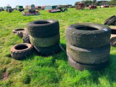 Quantity miscellaneous wheels and tyres